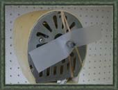 Close up of modified blade