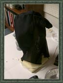 The completed head component (Back)